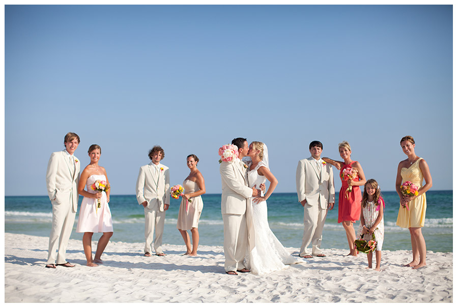 Rachel And Jesse Destination Beach Wedding 30a Photographer